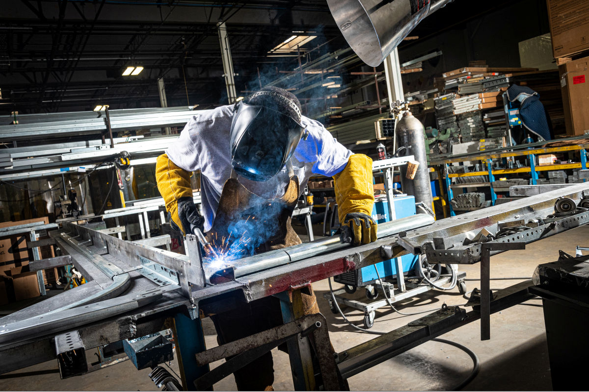 Precision welding that powers ArmRLite’s unmatched durability.