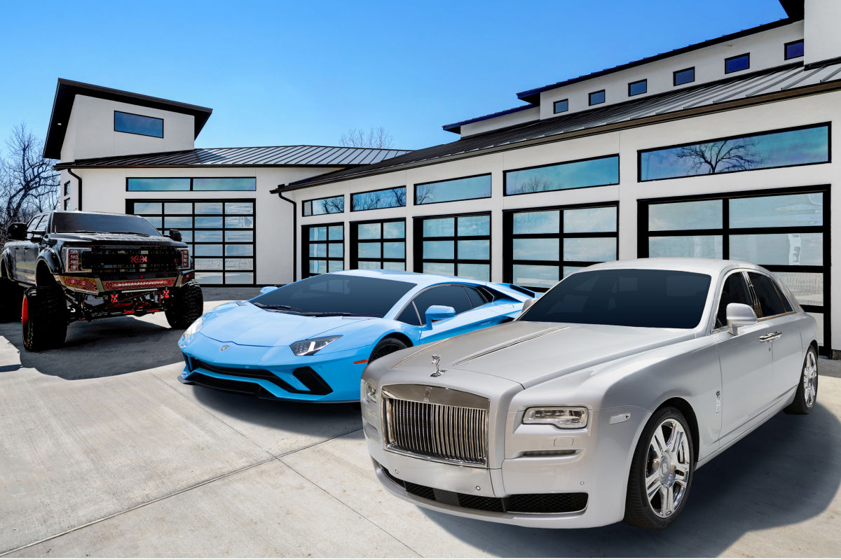 Hamptons Modern Glass Garage Door Company