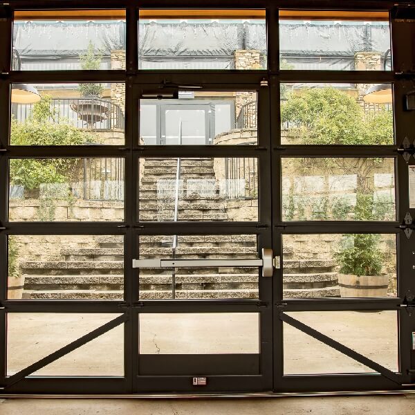 ADA Compliant Walk-Through Garage Doors