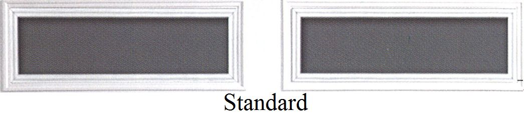 Residential Steel Carriage Style Garage Door, Standard