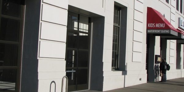 Glass Roll Up Door Installation at Pier 33.5, California