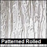 Frosted Pattern Rolled Glass for Garage Doors