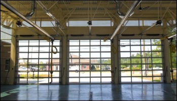 Fire Department Garage Doors in North Carolina Inside