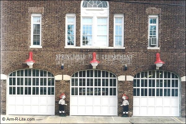 Carriage House Style Fire Department Doors