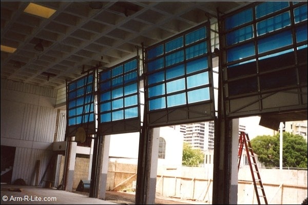 Full Vertical Lift Sectional Doors