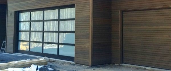 Wood Clad Garage Doors