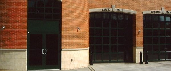 Arched Fire Station Doors – Edison Fire