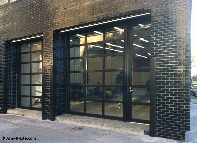 Matching Entrance Doors for Commercial Sectional Doors in Connecticut