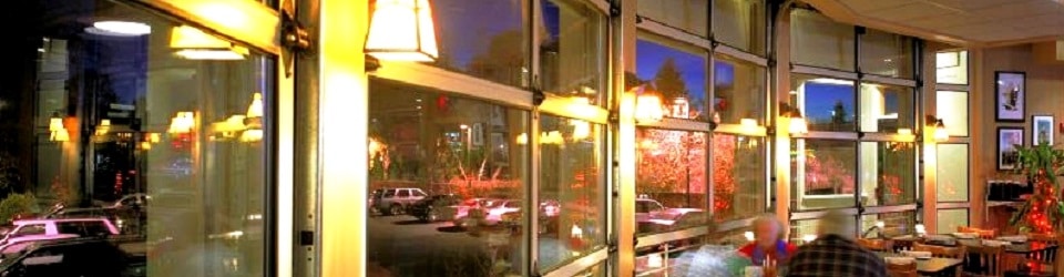 Glass Roll Up Doors for Chelsea Restaurants