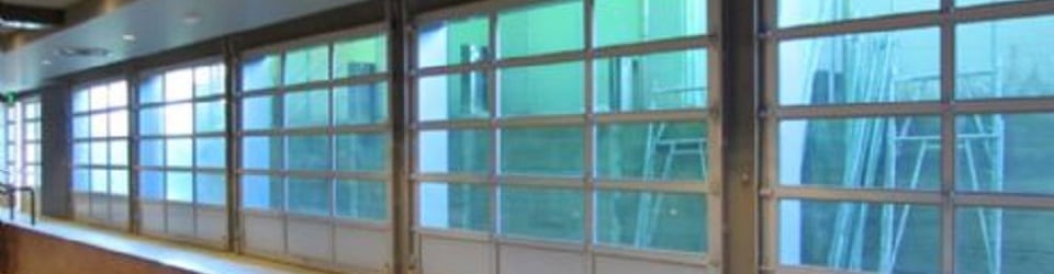 Glass Garage Door for a Minnesota Brewery - Feature