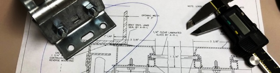 Glass Garage Door Architectural Support