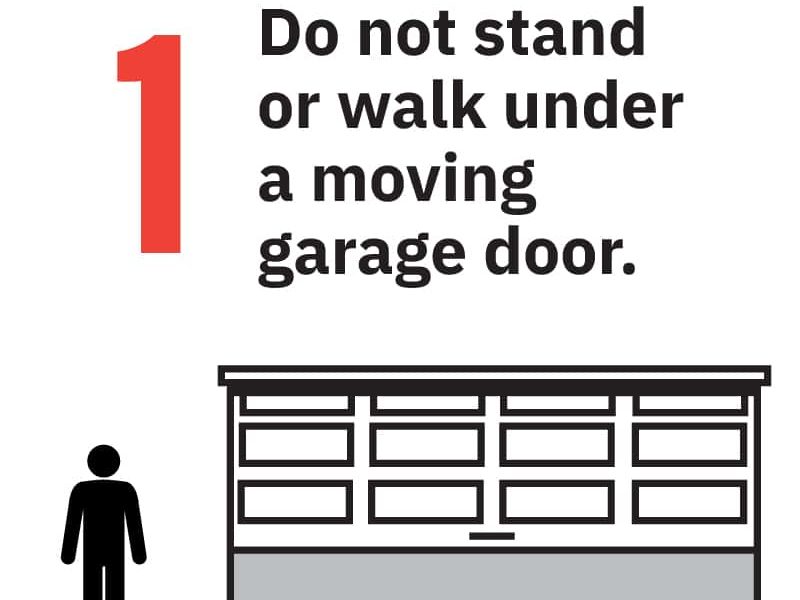 Garage Door Safety Month 2020: Safety Tip #1