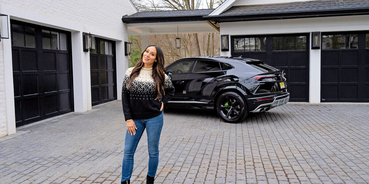 Welded Carriage House Aluminum and Glass Sectional Garage Doors