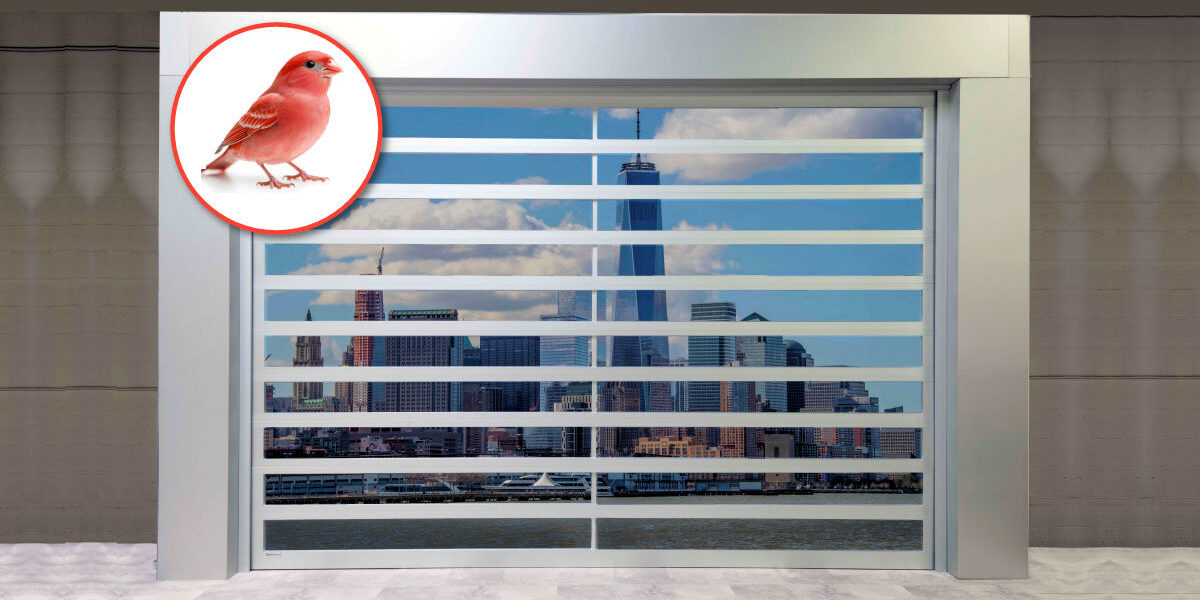 ArmRLite Bird Friendly Garage Door