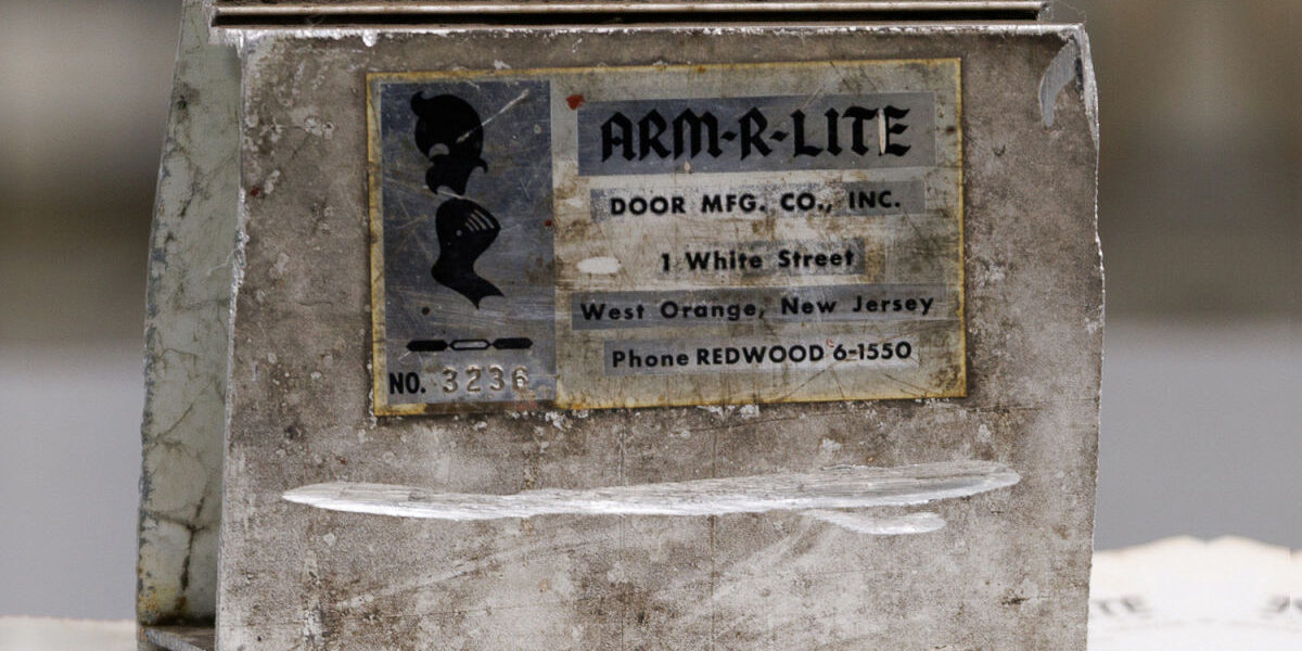 Serial #3236: Three Electra™ Gulf Station doors were manufactured in 1963 and decommissioned 55+ years later when the station was demolished. At the time, the doors were still in good working order.